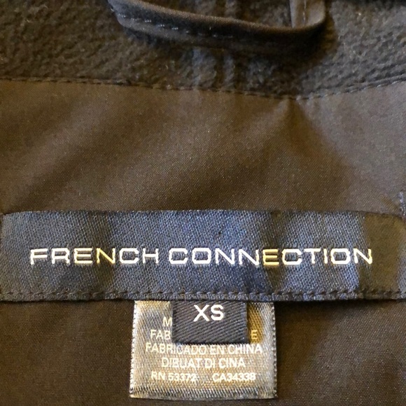 French Connection quilted bib and hood Jacket - Picture 6 of 8